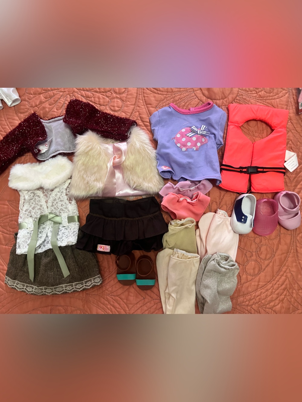 Our Generation/Battat Doll Clothes Lot